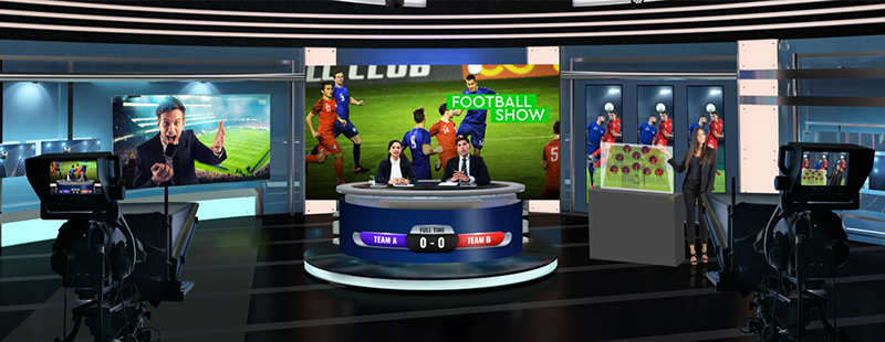 Fine Pitch Indoor Display MCOB Series for Broadcast Studio