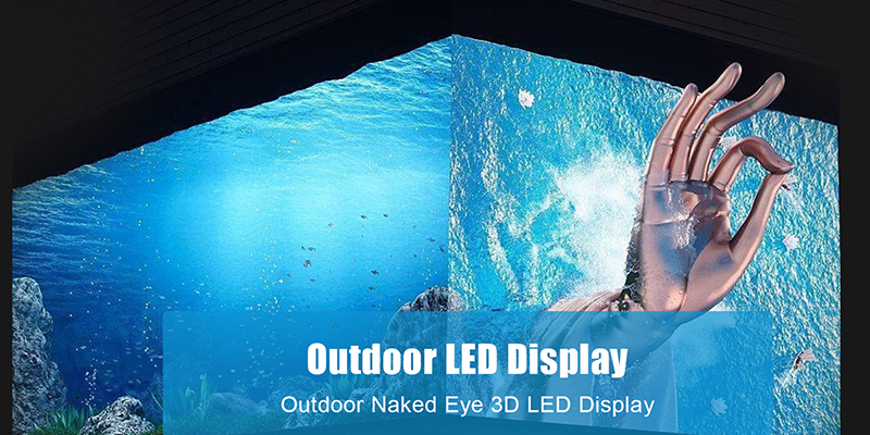 P6 Outdoor Naked Eye 3D LED Display for DOOH Advertising