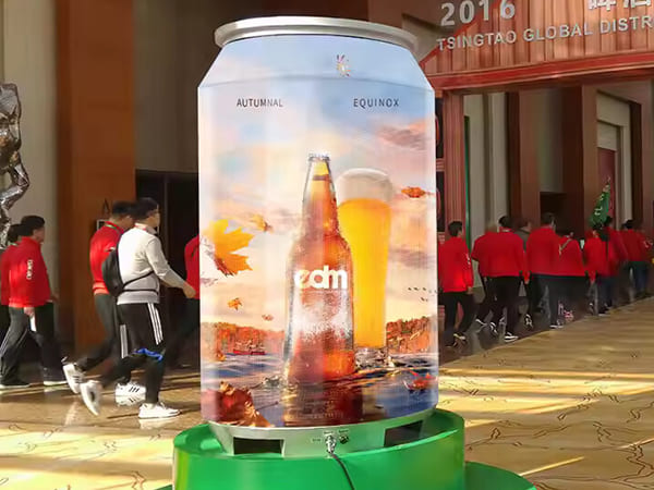 Can-Shaped LED Display: An Innovative Tool for Brand Promotio