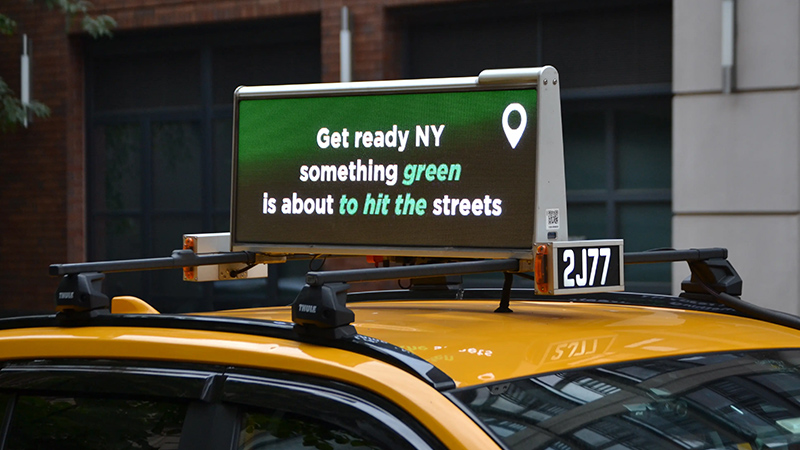 Milestrong Taxi Top LED Screen: The Outstanding Choice for Mobile Advertising