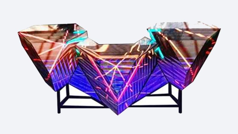 DJ Booth LED Screen Customized by Milestrong