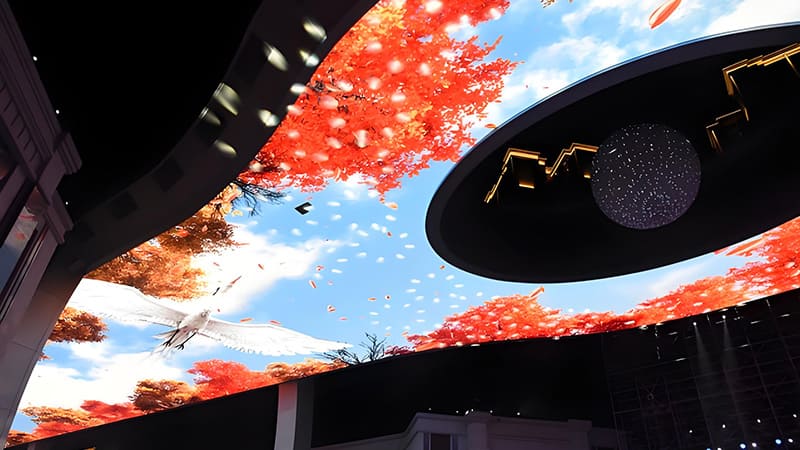 Expanding Visual Experiences with Milestrong's Ceiling LED Screen Display Solutions