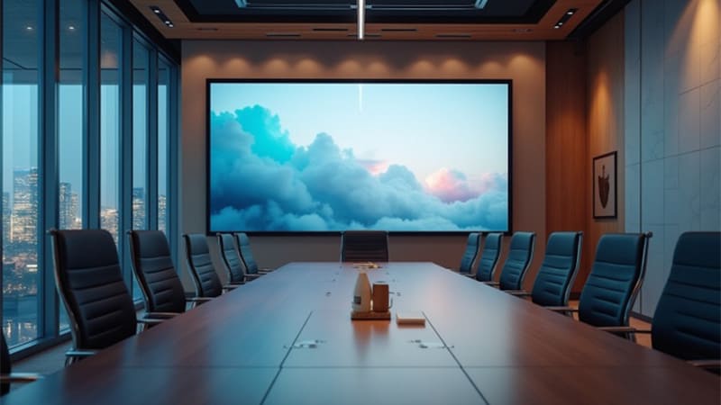 Milestrong COB LED Display Upgrades Your Smart Conference Room