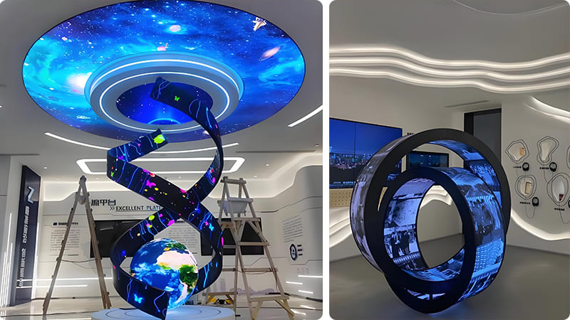 Milestrong's Flexible LED Display: Unlocking Creative Display Solutions