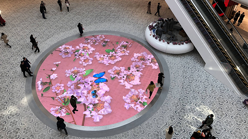 P2.9 Floor LED Displays by Milestrong Create A Colorful Visual World