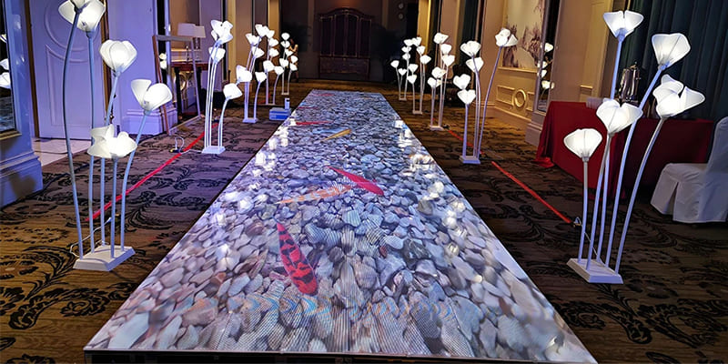 Milestrong LED Floor Tile Screen: Innovation Meets Interaction