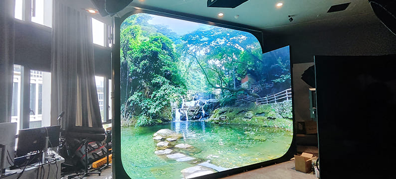 45SQM P1.8 Immersive LED Display for Alibaba Hangzhou Center