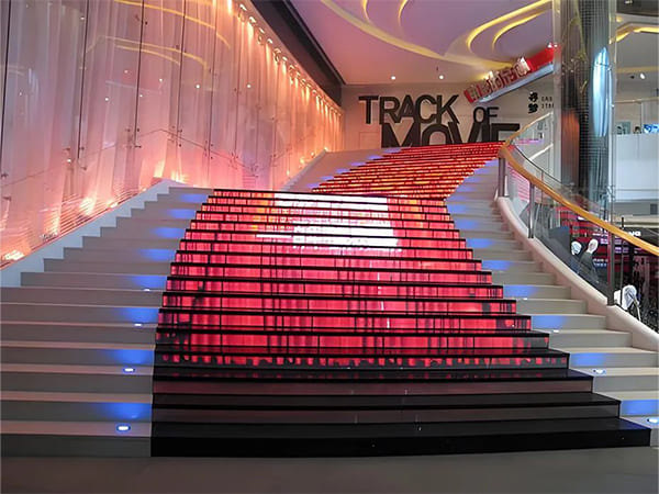 The Features And Applications of Innovative Staircase LED Displays from Milestrong