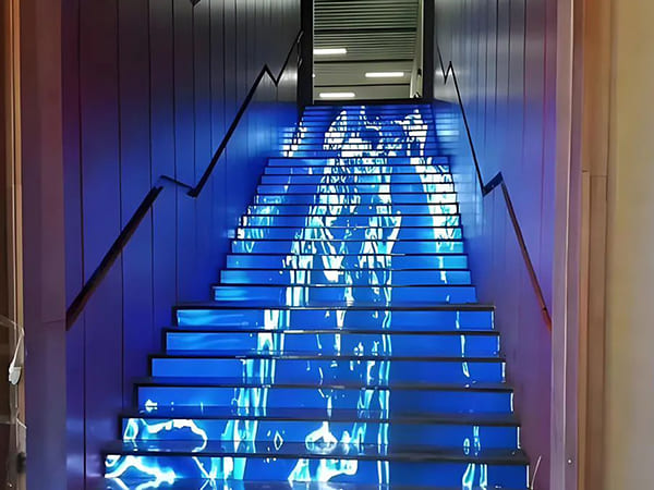 The Features And Applications of Innovative Staircase LED Displays from Milestrong