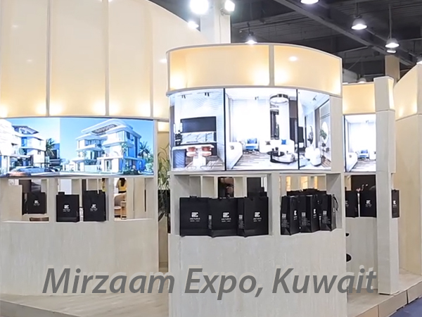 Customized SF Series LED Display for Mirzaam Expo in Kuwait