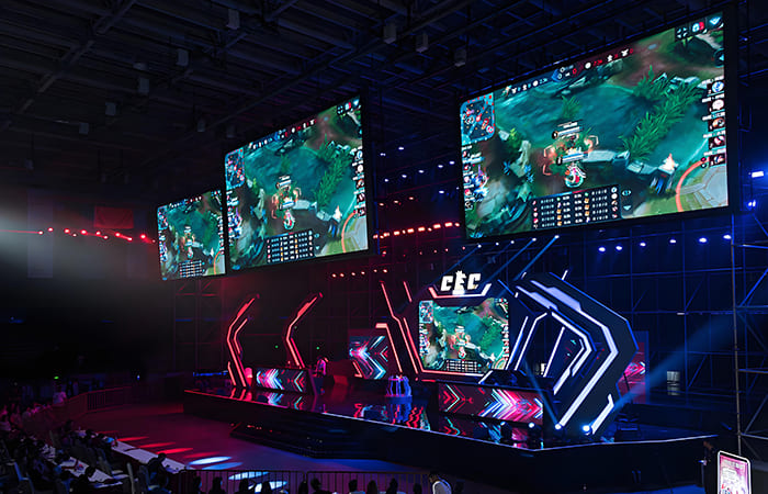 Milestrong Rental Series LED Display for Esports Application