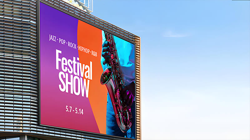 Milestrong's SH Series: Efficient Outdoor LED Display