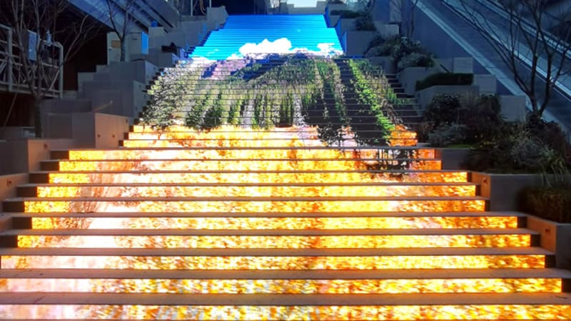 Milestrong Staircase LED Screens: Leading Extraordinary Visual Experiences