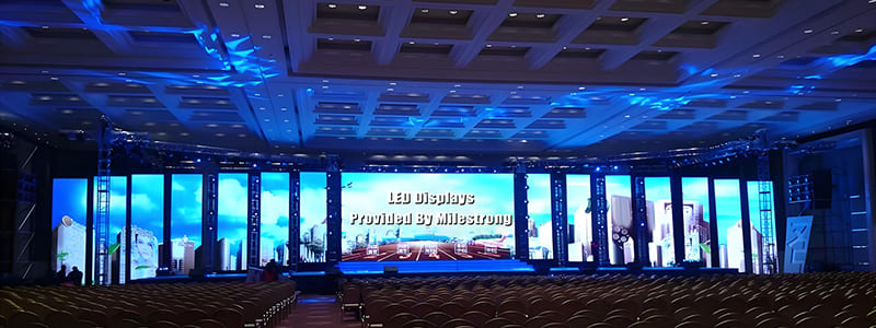 Milestrong High-Definition Rental LED Screen Display Elevates Large Conference Events