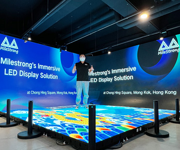 P2.5 Three-Sided Immersive Display 