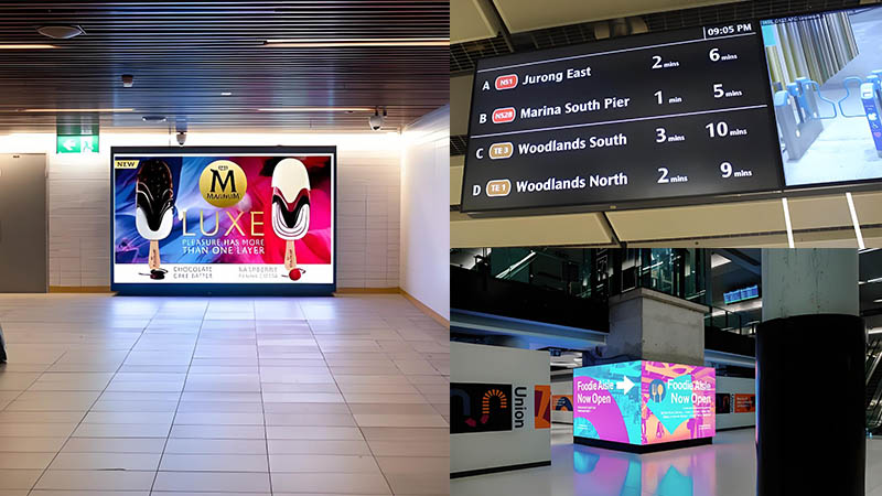 Milestrong HD Indoor LED Displays in Subway Stations: The Superior Tool for Effective Information Transmission