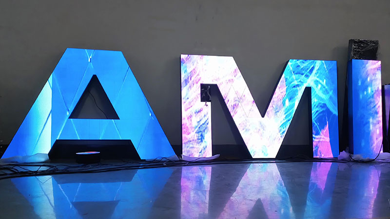 The Unique Charm of Milestrong's HD Letter Shaped LED Displays