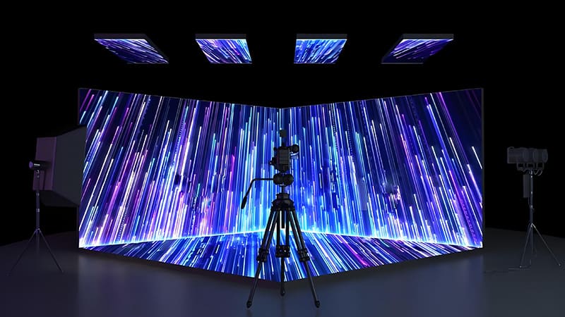 xR Virtual Production of Cinematic Excellence with Advanced LED Display Technology