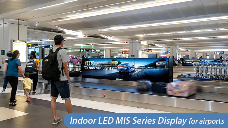 The Application of Milestrong High-Quality Indoor Fine Pitch LED Displays in Airports