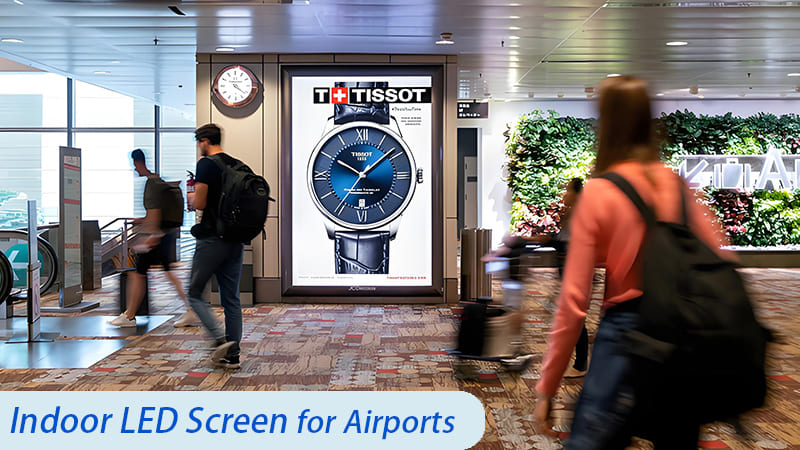 The Application of Milestrong High-Quality Indoor Fine Pitch LED Displays in Airports