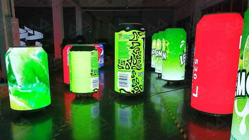 Milestrong Customized Pop Can LED Display: An Innovation in Visual Presentation