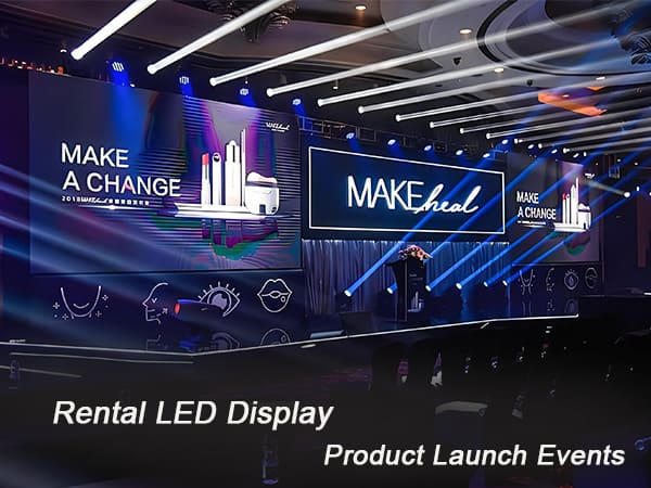 Milestrong Rental LED Display Solution for Giant Product Laun