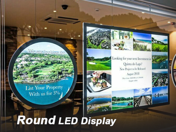 High-Quality Round LED Display by Milestrong: Custom Visual S