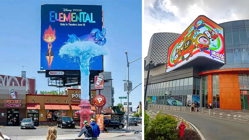 Milestrong's High Brightness Outdoor LED Displays for DOOH Solution with SH Series and SL Series