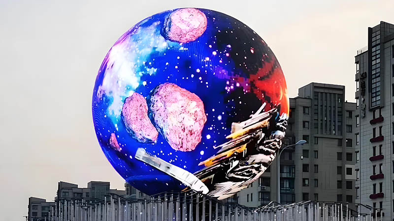 Milestrong Customized Sphere LED Display: Offering Superior All-Around Visuals for Unmatched Immersive Experiences