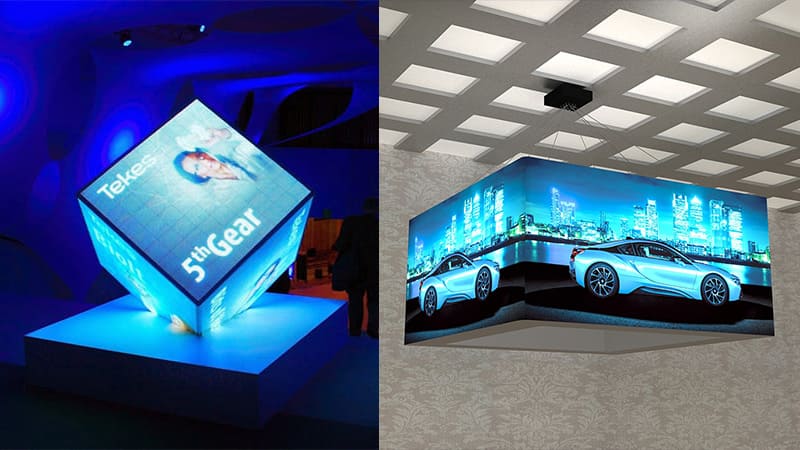 Customized Magic Cube LED Display from Milestrong: Redefining Information Presentation