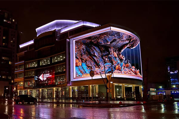 Maximizing Advertising Impact with Milestrong's Outdoor Jumbotron Screens and Transparent LED Displays