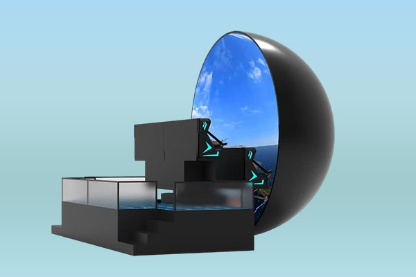 Immersive Entertainment Amplified: The Appeal of LED Inner Dome Screens in Double-Row 16~20 Seat Flying Theaters