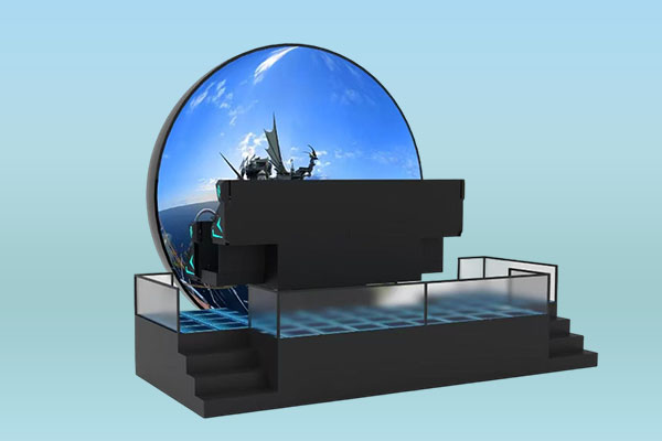 Immersive Entertainment Amplified: The Appeal of LED Inner Dome Screens in Double-Row 16~20 Seat Flying Theaters