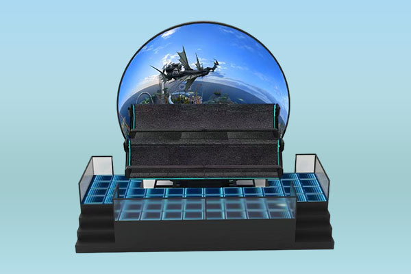 Immersive Entertainment Amplified: The Appeal of LED Inner Dome Screens in Double-Row 16~20 Seat Flying Theaters