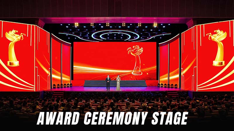 Bringing Brilliance to Indoor Award Ceremony Stages: MileStrong's FR Series Rental LED Display in Action