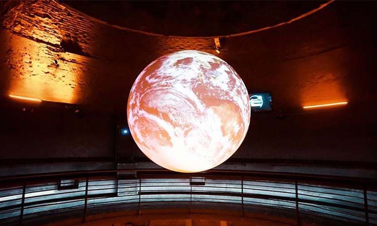 MileStrong Sphere LED Display Brings A Touch of Future to the Cosmos Pavilion with Flexibility and Customization