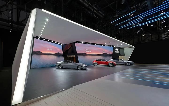 Enhancing Automotive Brand Experiences with the MS Series Indoor LED Display in Showroom and Experience Centers