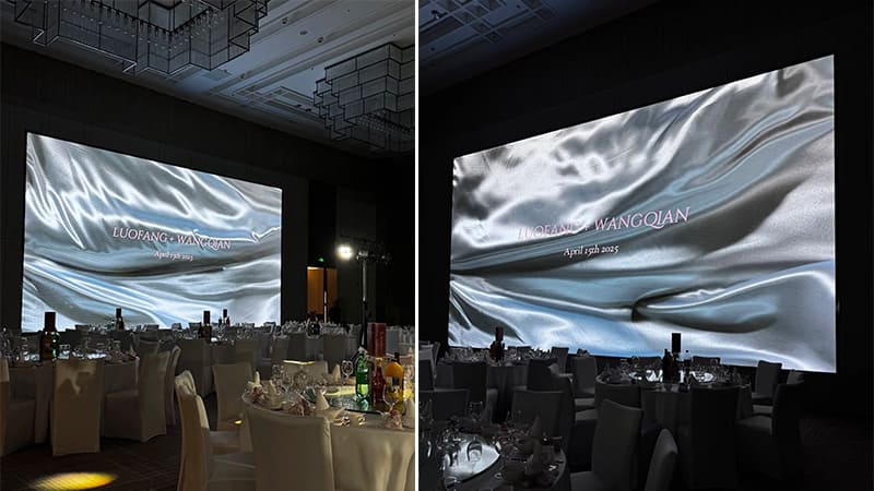 Creating Unforgettable Hotel Wedding Events with MileStrong Rental LED Display Solutions