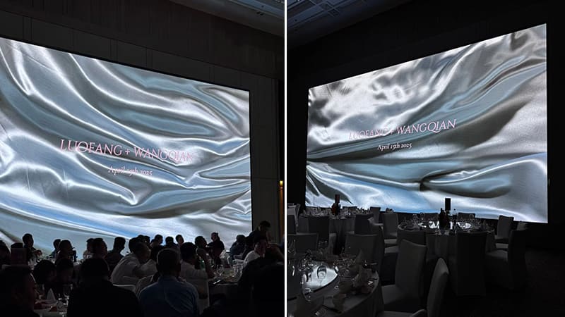 Creating Unforgettable Hotel Wedding Events with MileStrong Rental LED Display Solutions