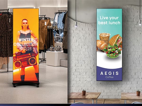 LED Poster Screens Deliver Flexible and Eye-Catching Display Solutions for Retail