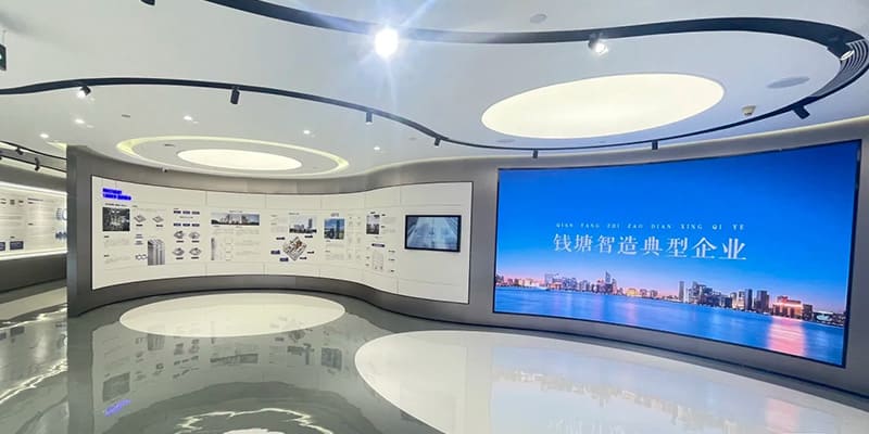 Enhancing Corporate Showrooms with the Advanced COB LED Display from MileStrong