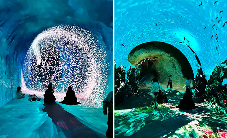 Step into the Flowing Galaxy: An Immersive Tunnel LED Display Experience Like No Other