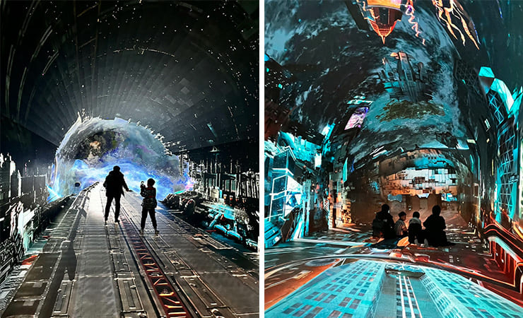 Step into the Flowing Galaxy: An Immersive Tunnel LED Display Experience Like No Other