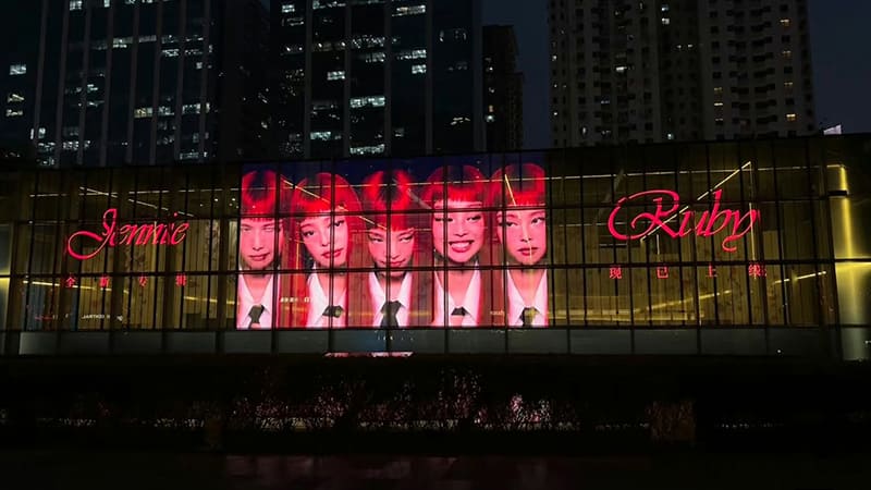 Revitalizing Commercial Facades with the STB Series Transparent LED Display