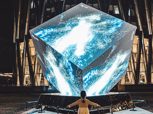 Brightening Up the Night with a Magic Cube LED Display