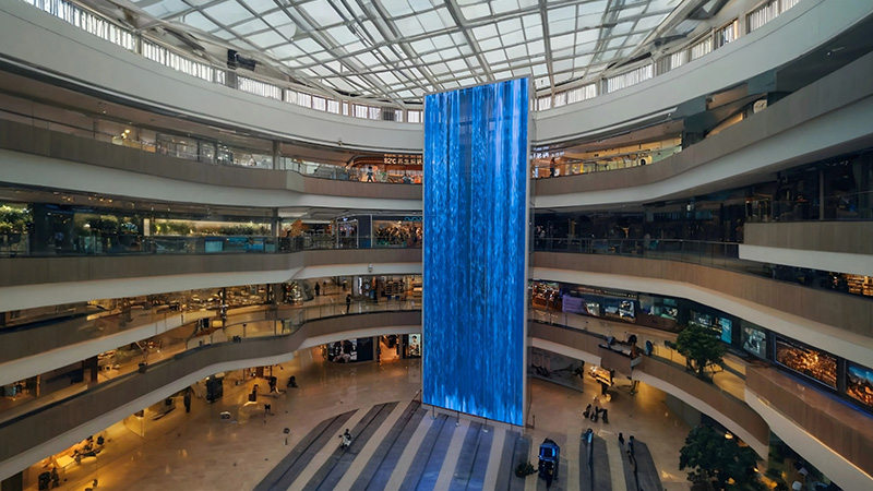 A Towering Visual Statement: Setting the Bar High in Retail Space with the STB Series Transparent LED Display