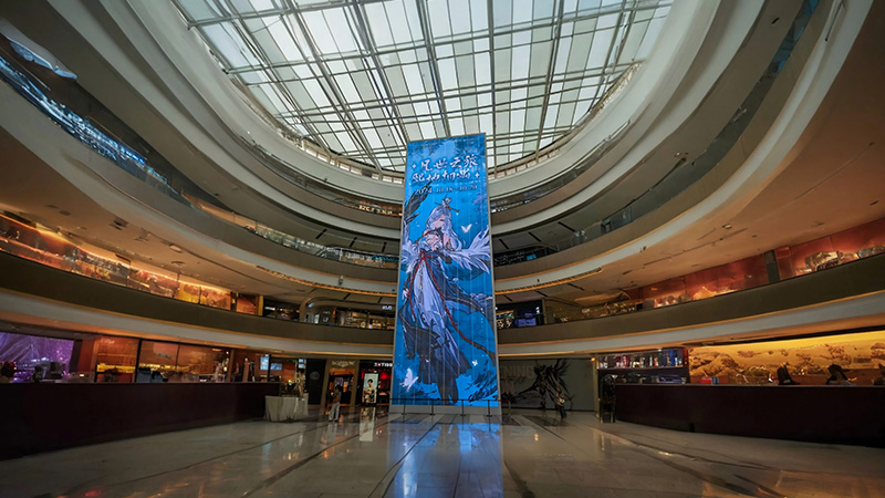 A Towering Visual Statement: Setting the Bar High in Retail Space with the STB Series Transparent LED Display