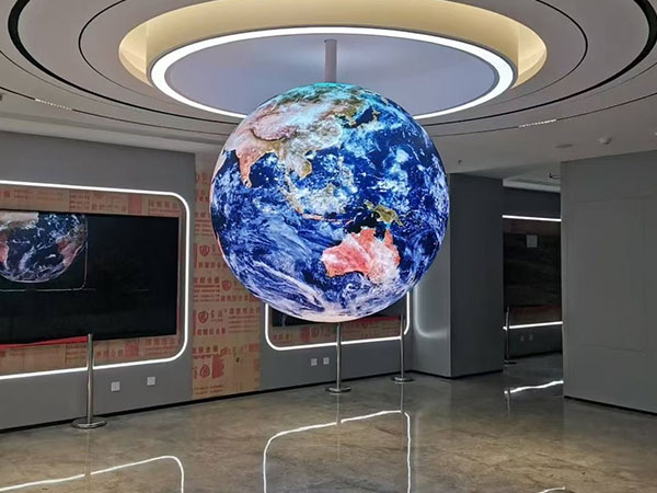 Interactive Exhibition Innovation with the Suspended Sphere LED Display Featuring