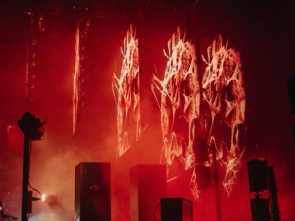 Adding Suspended STR Series Rental Transparent LED Display to Indoor Music Festiv