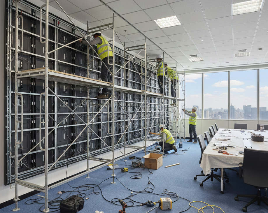 Choose the appropriate LED display based on project requirements